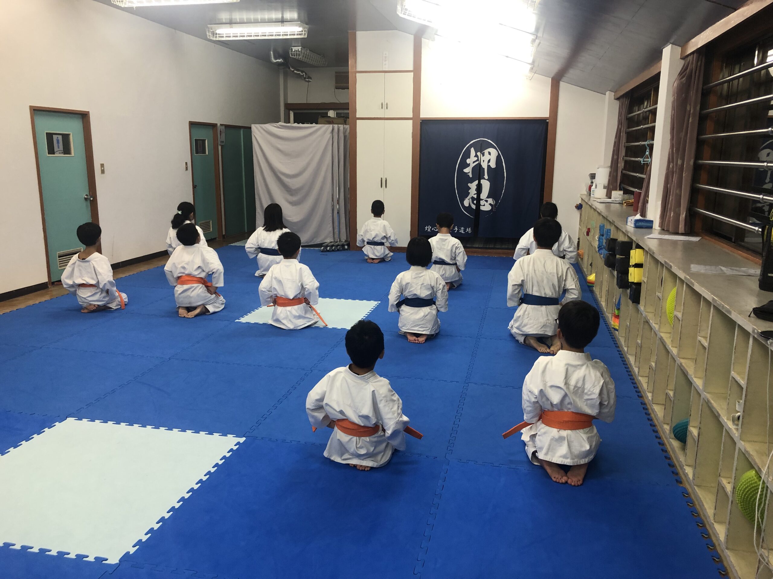 木曜日の稽古　～　心を込める