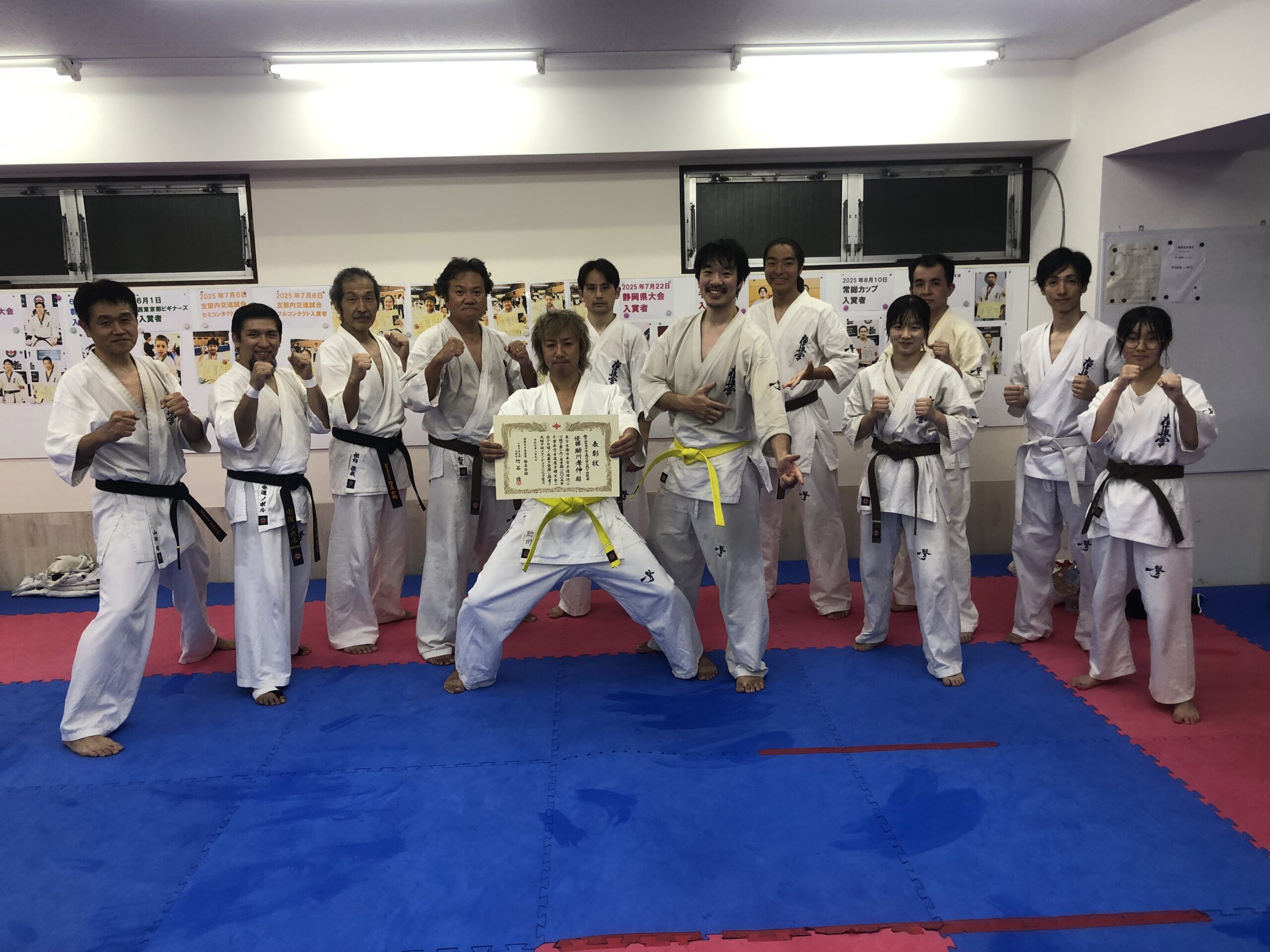 金曜日の稽古　～　道場を中心に交流の輪を広げる